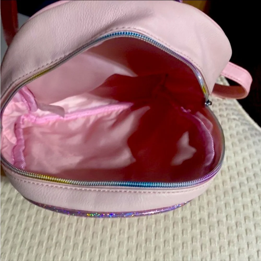 Miss Gwen’s OMG Pink Unicorn Mini Backpack Glitter Kids School Book Bag